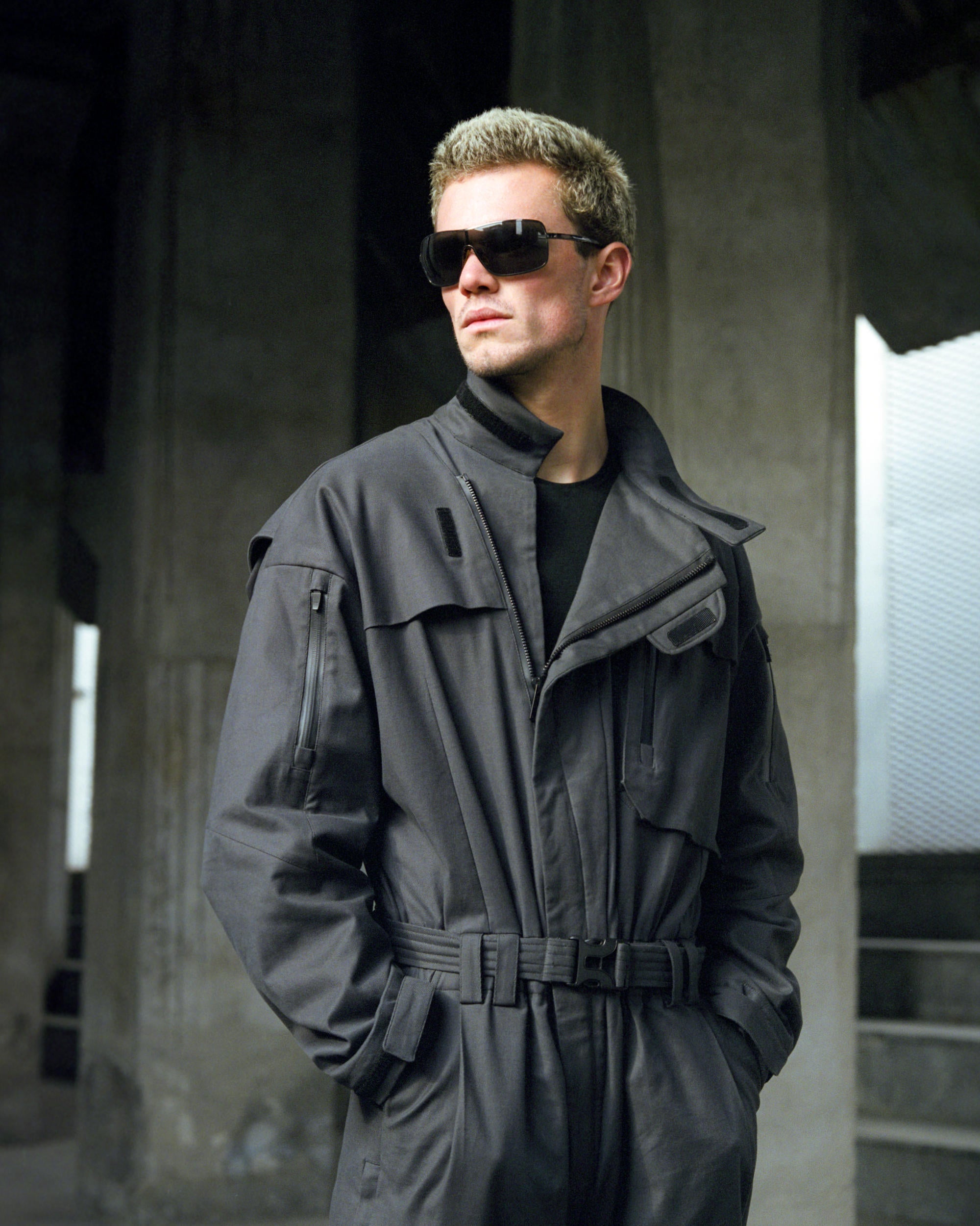 ROSEN-X Aether Jumpsuit | Slate – ROSEN | ROSEN-X
