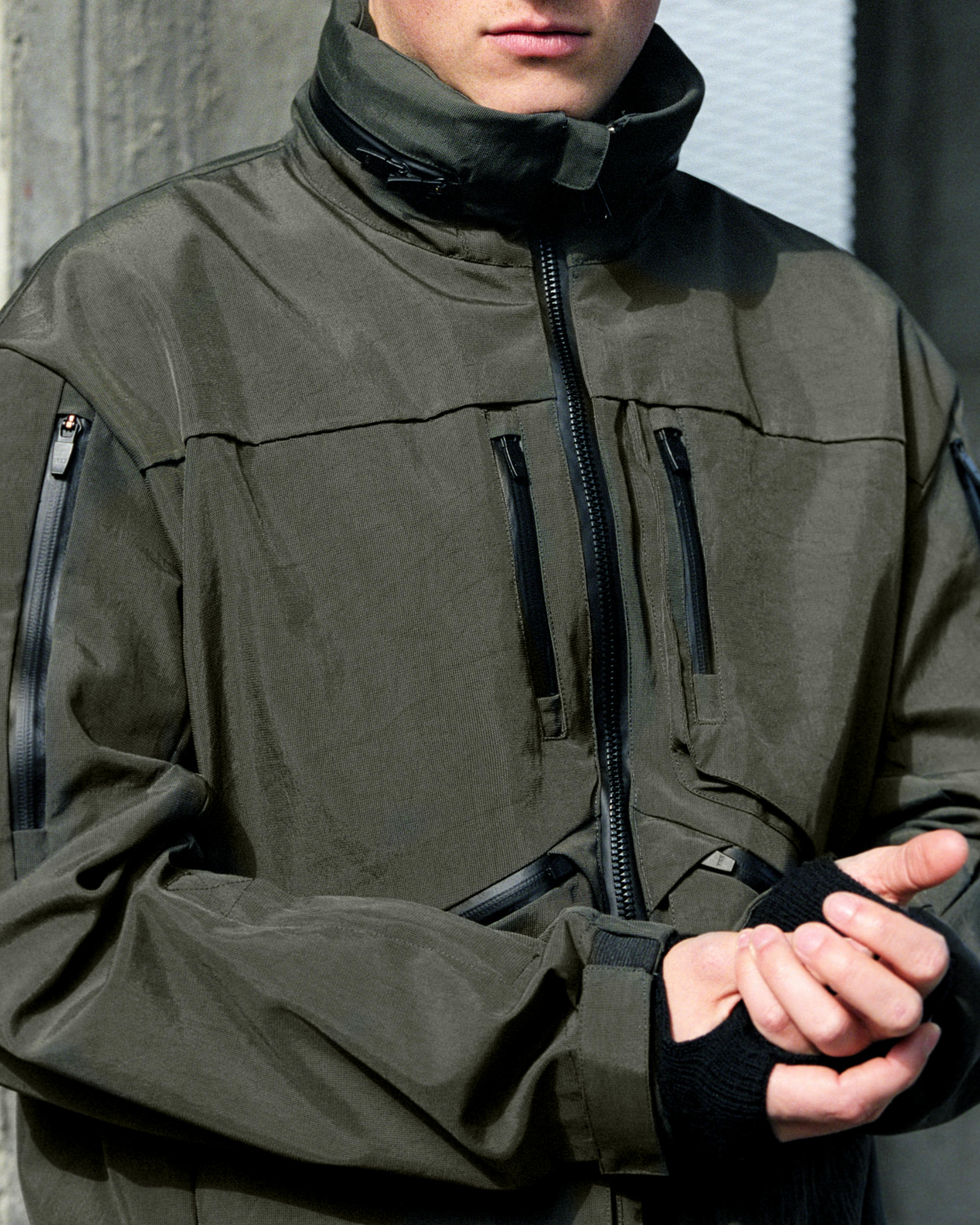 ROSEN-X Ares Membrane Field Jacket | Olive – ROSEN | ROSEN-X