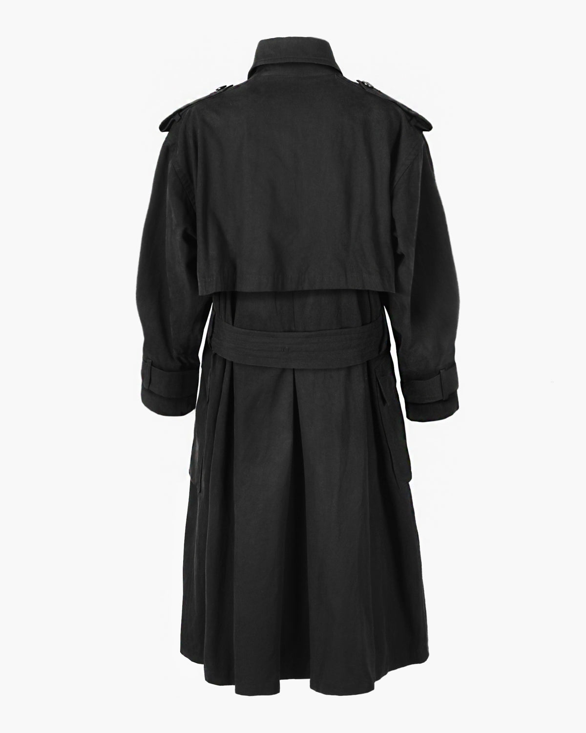 ROSEN Mésa Double-Breasted Coat in Cotton Canvas