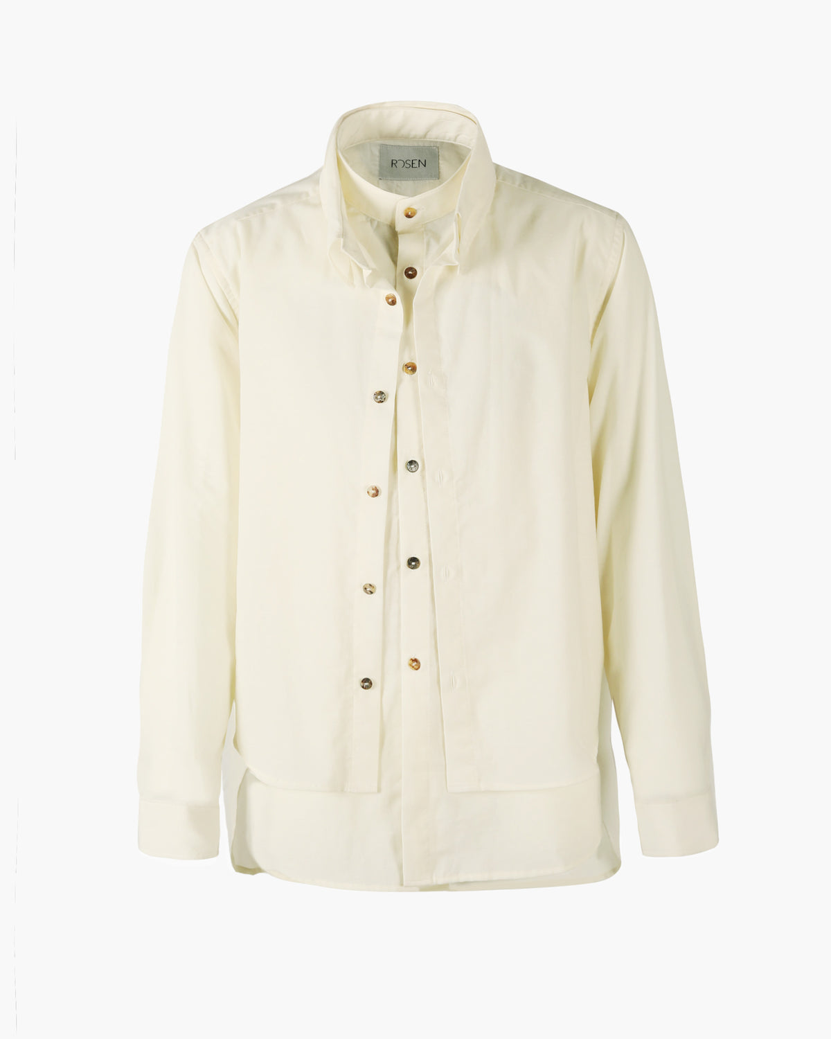 ROSEN Oliver Shirt in Cotton-Yak Wool