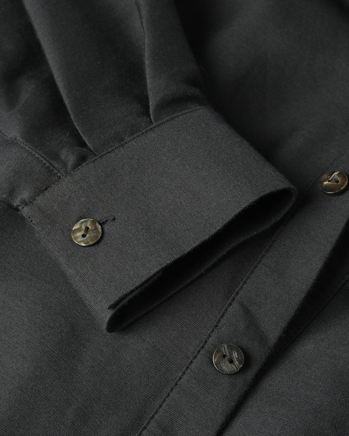 ROSEN Planck Shirt in Silk-Cotton Faille