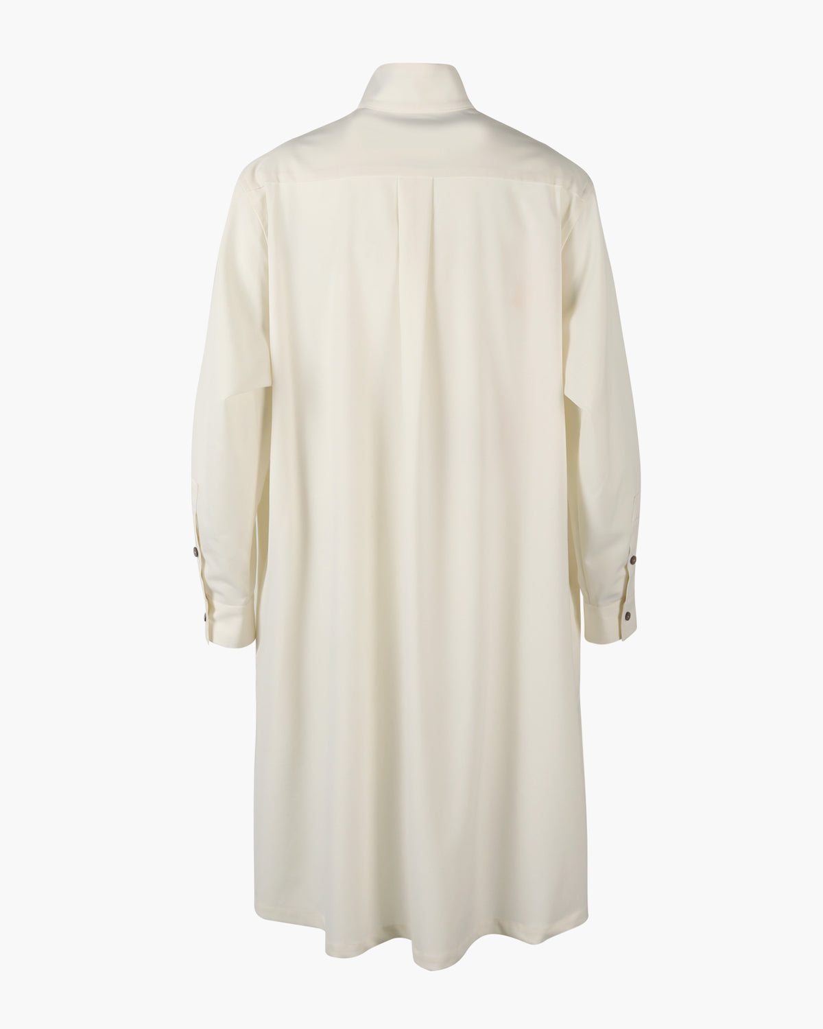 ROSEN Planck Tunic Shirt in Wool Twill