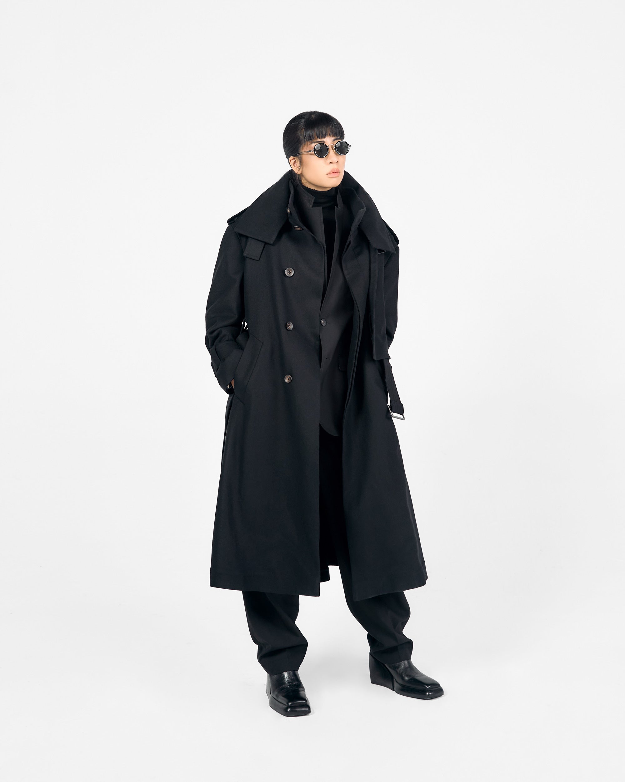 ROSEN Amur Duster Coat in Wool