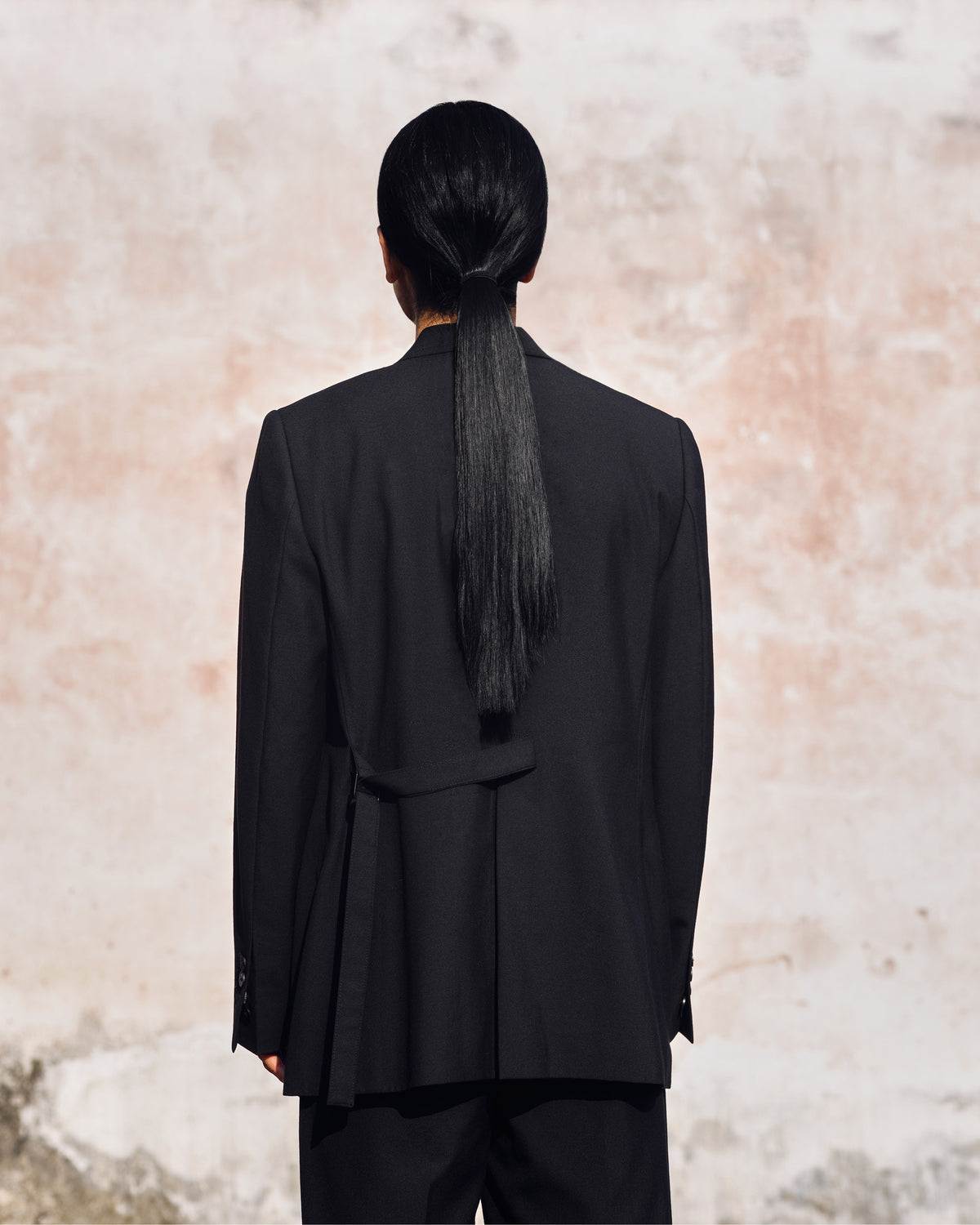 ROSEN Medici Suit Jacket in Wool Gabardine