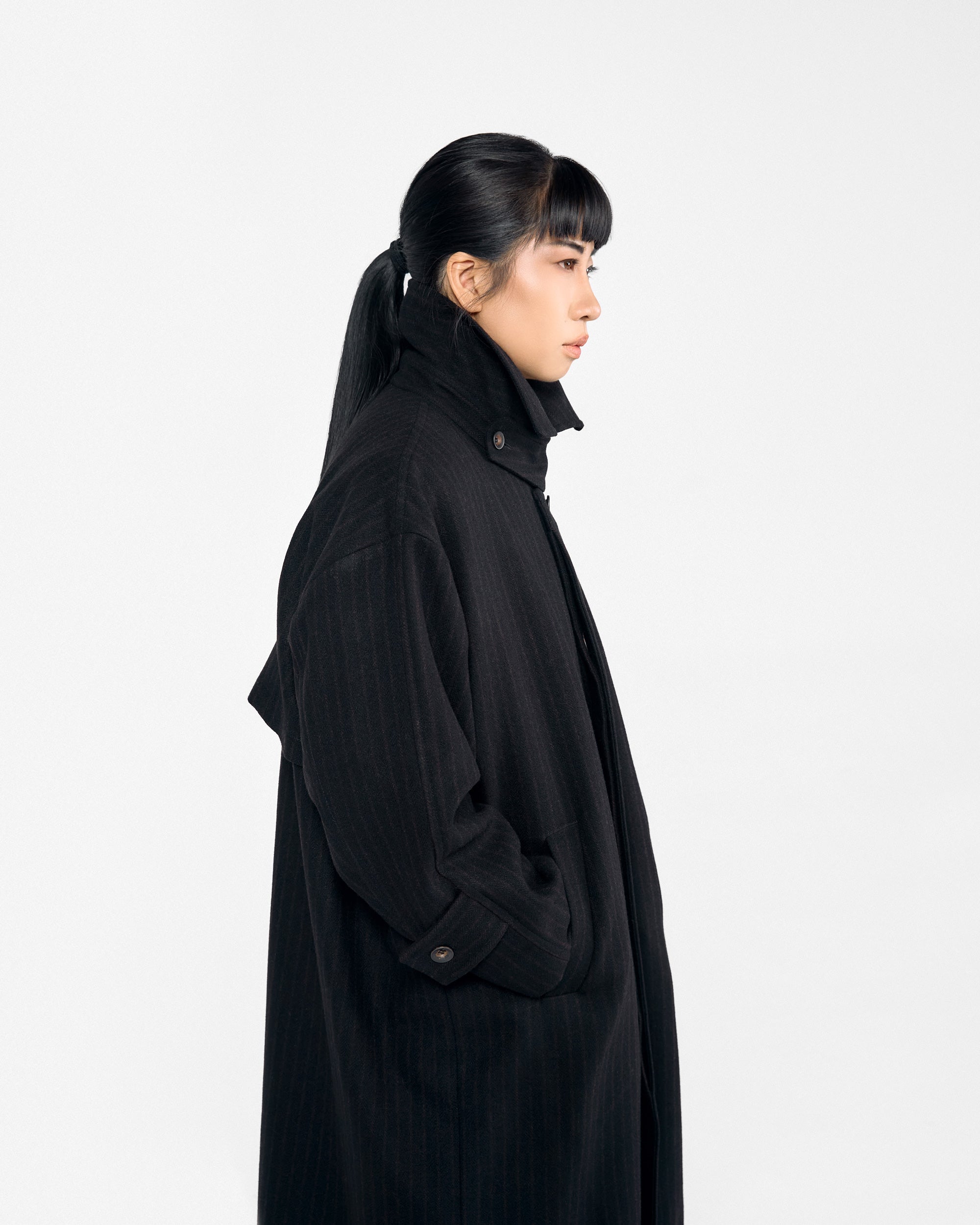 ROSEN Orwellian Overcoat in Wool