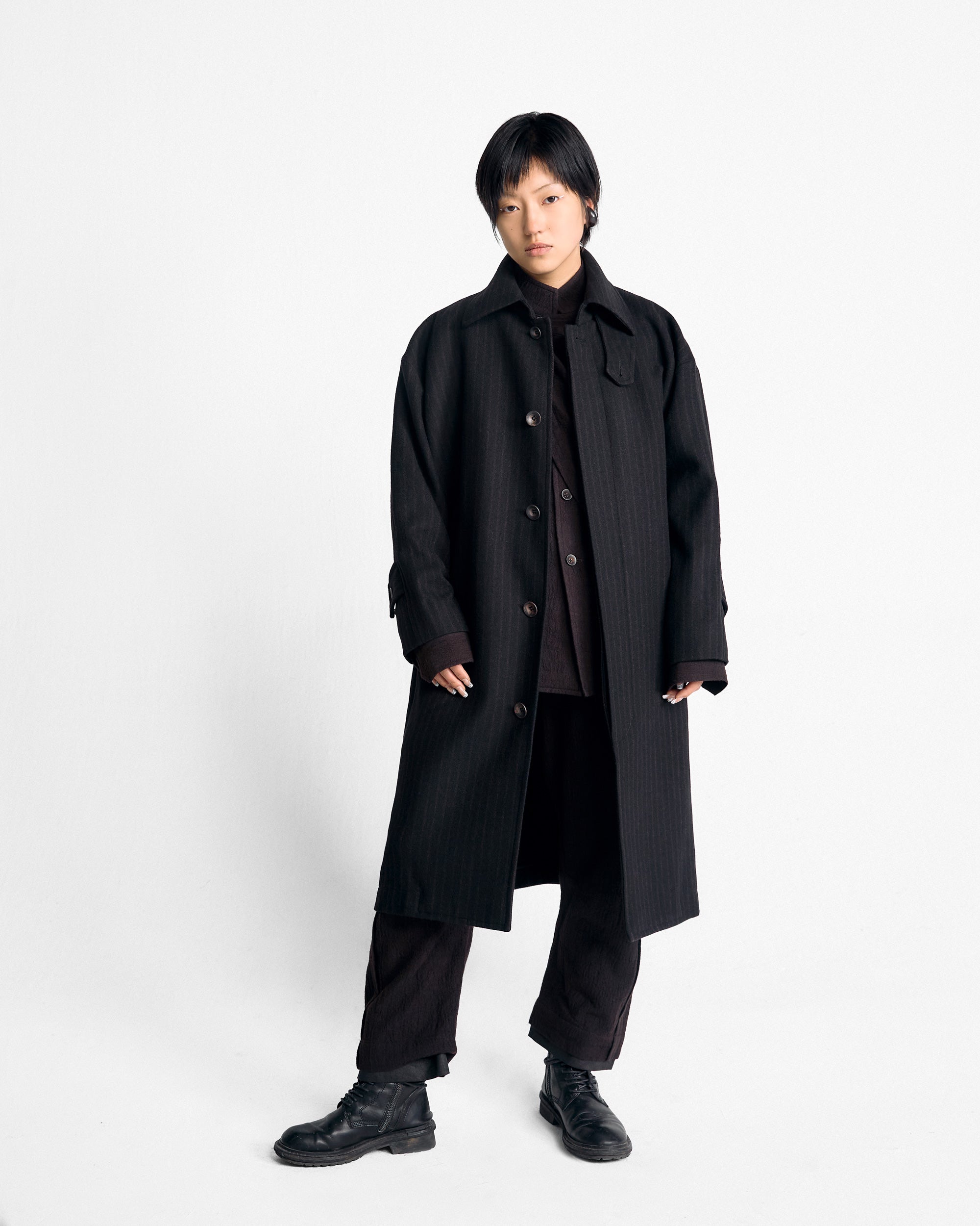 ROSEN Orwellian Overcoat in Wool