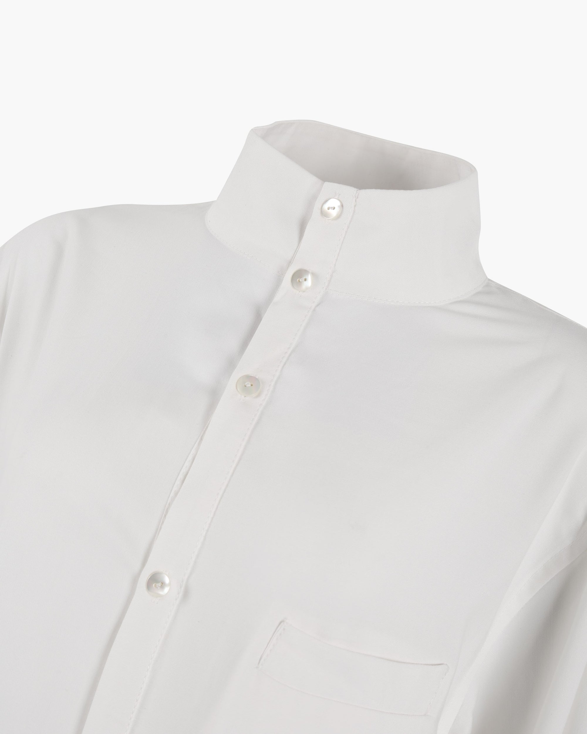 ROSEN Planck Tunic Shirt in Sandwashed Silk