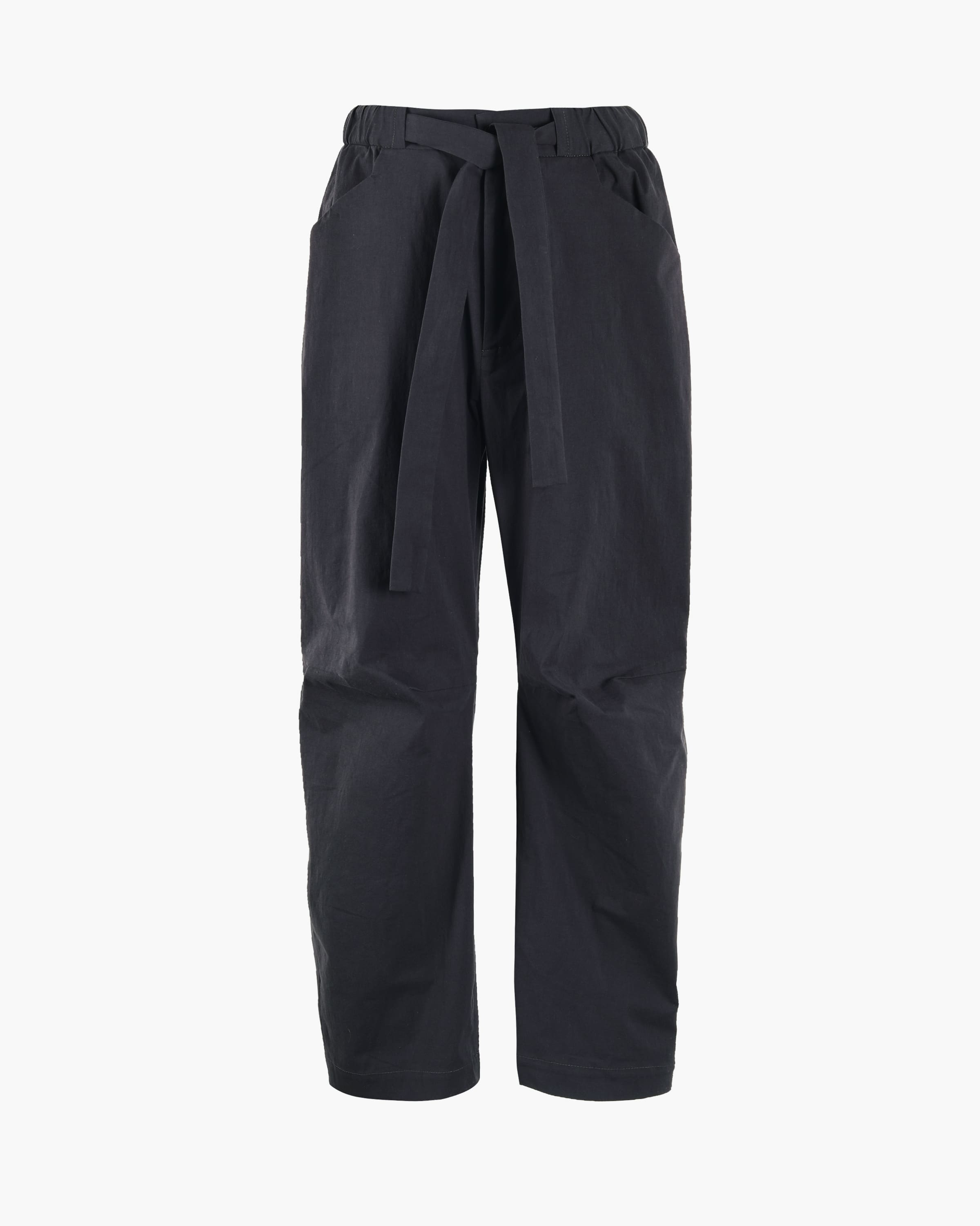 Moncler Men's Brown Cotton Poplin Wide-Leg Pants, Brand Size 48 (Waist Size  32