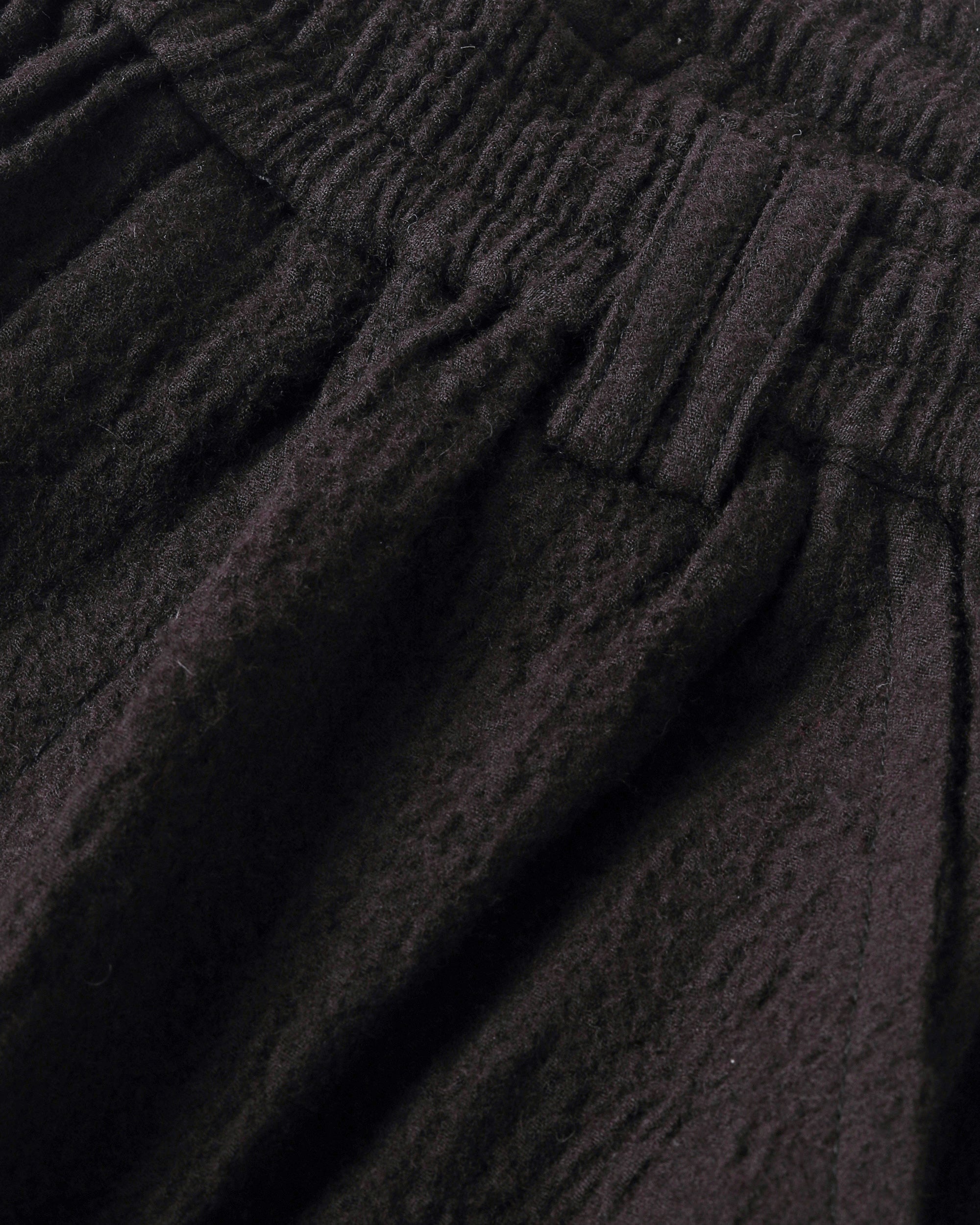 ROSEN Plato Trousers in Wool-Cotton Gauze