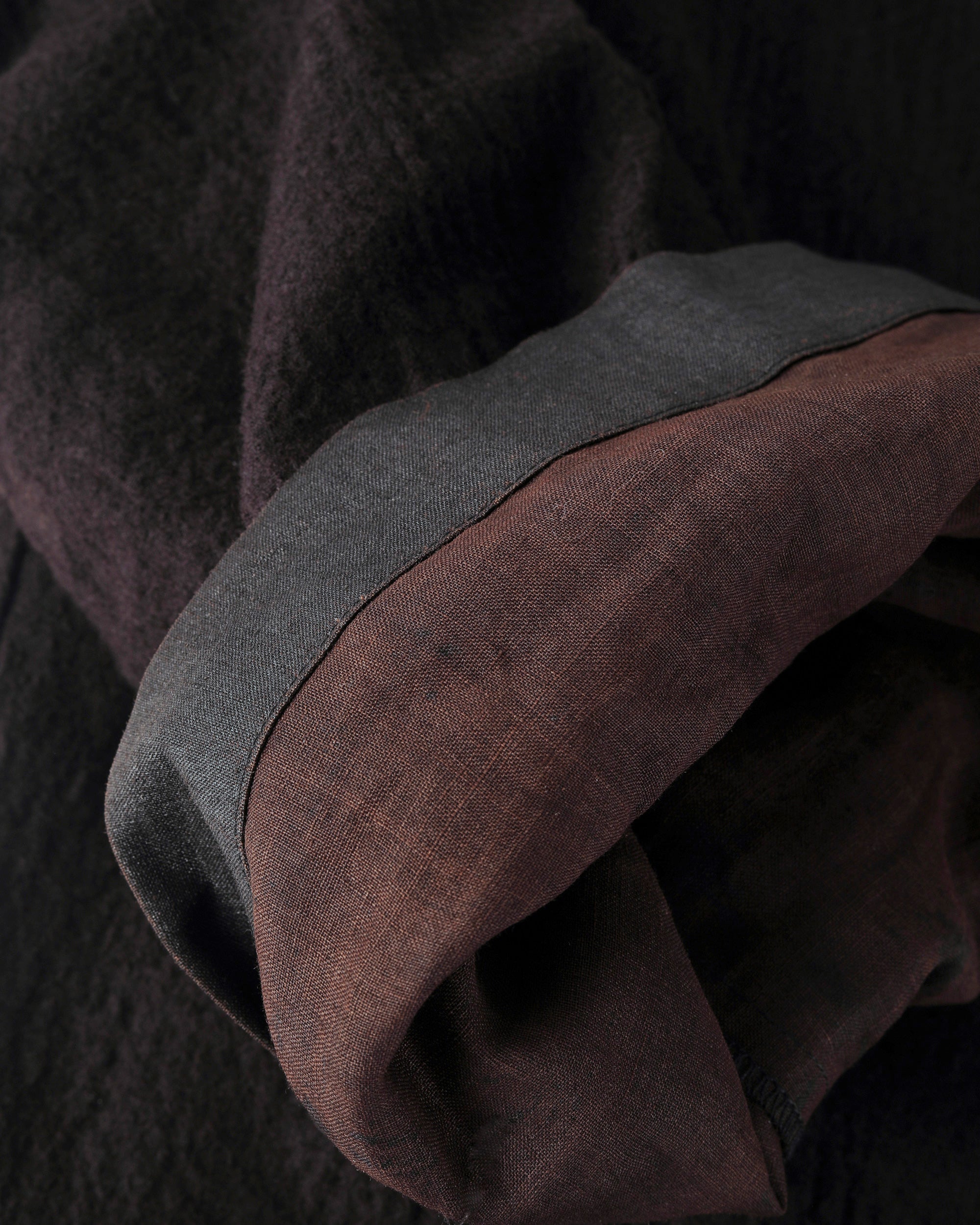 ROSEN Plato Trousers in Wool-Cotton Gauze