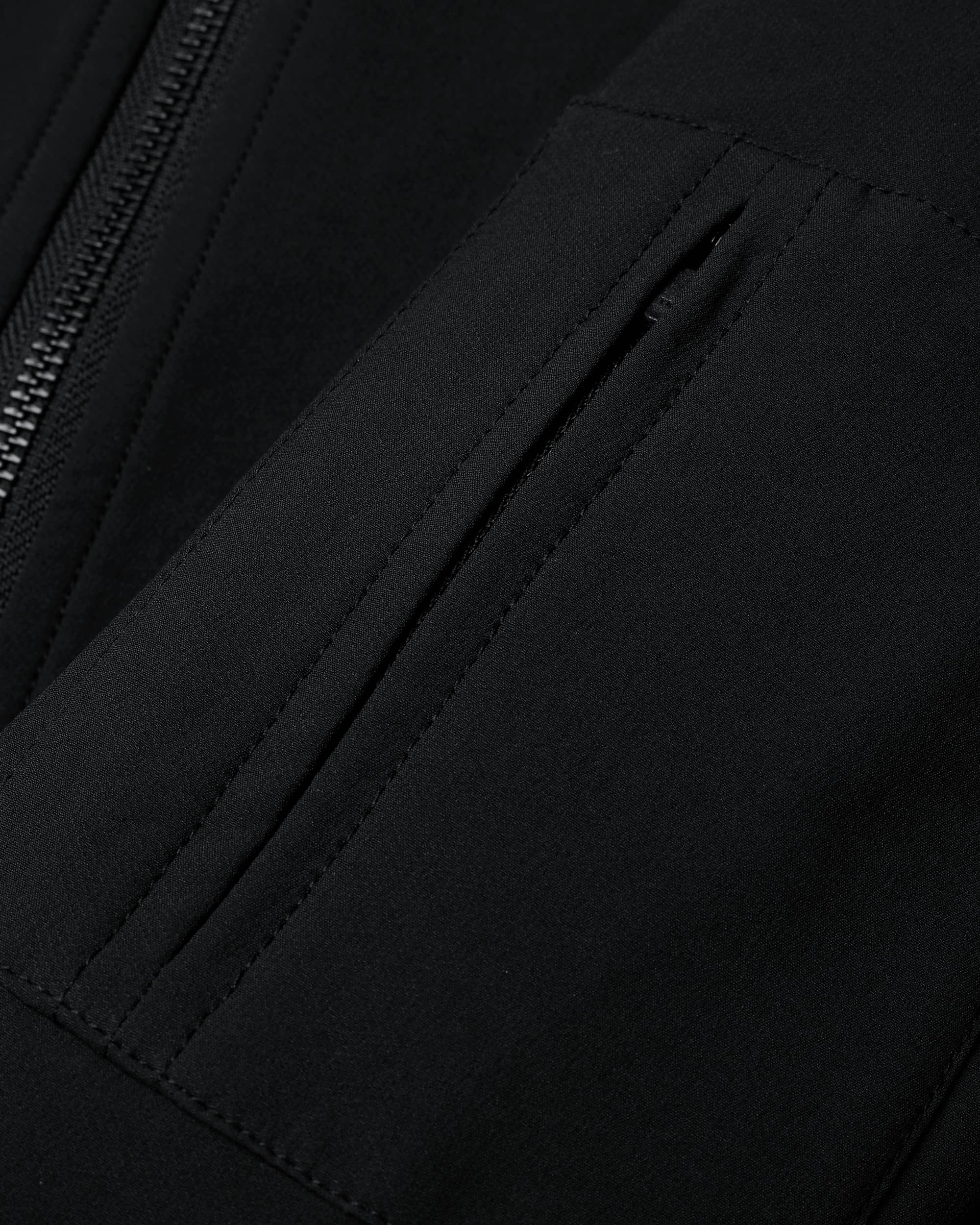 ROSEN-X Minerva Technical Overshirt | Black - Schoeller®-dryskin