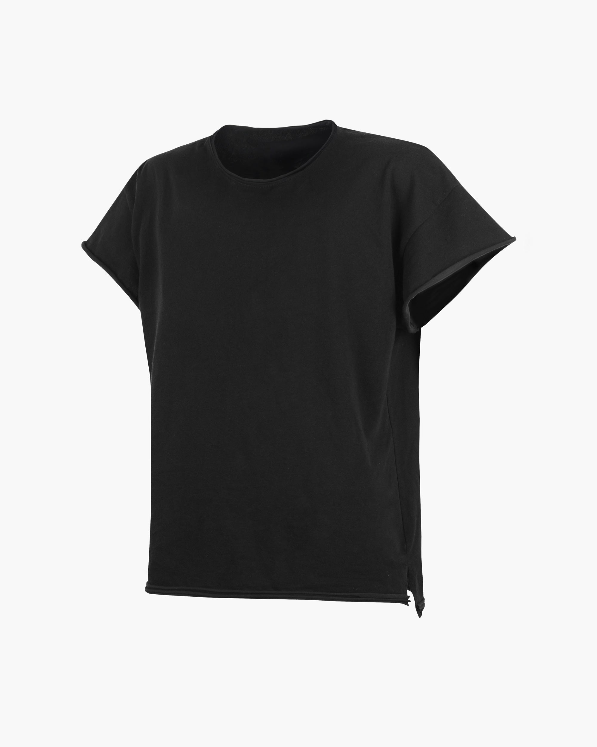 ROSEN-X Termina Cap-Sleeve Tee  | Cotton Silk Wool