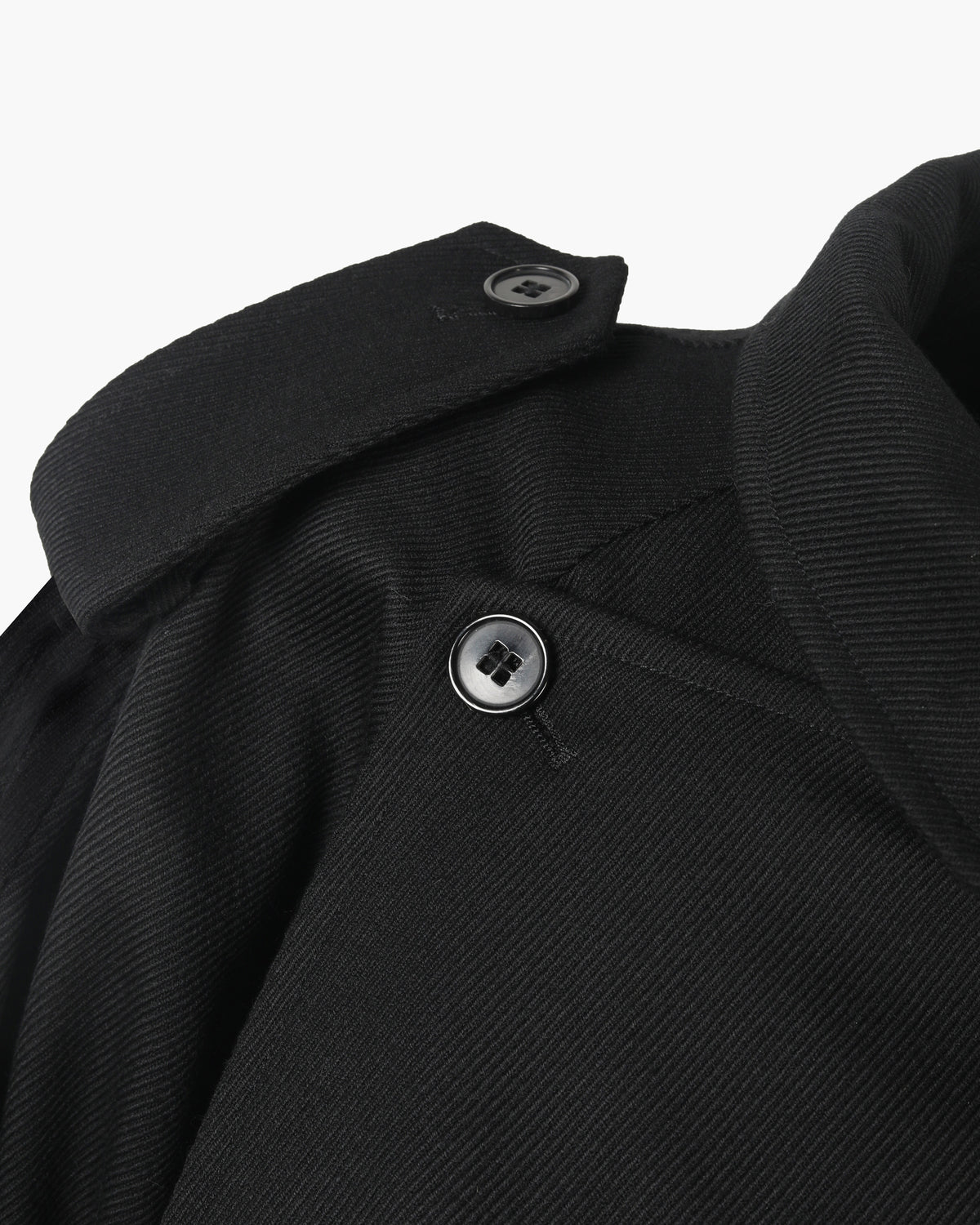 ROSEN Kayde Coat in Wool Twill