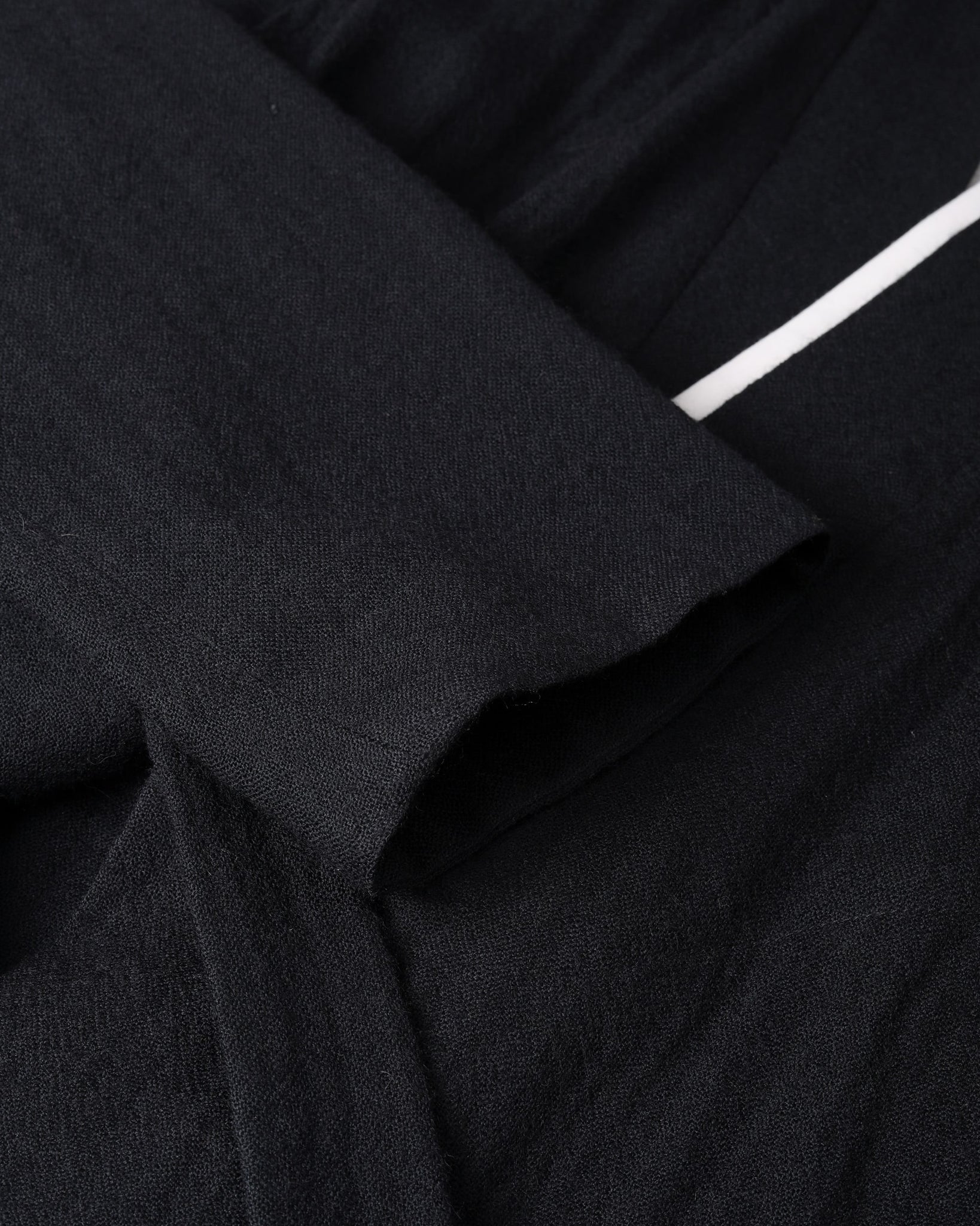 ROSEN Tsering Asymmetrical Suit in Wool Linen Gauze
